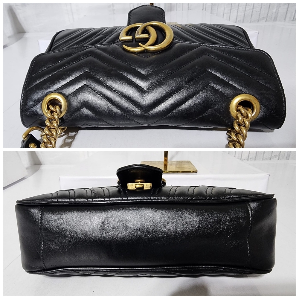 Gucci GG Marmont Medium Matelassé Shoulder Bag - Picture 9 of 14